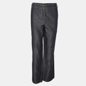 Elena Miro Blue Linen Blend Pants Xxl